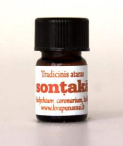 Ketakai k̠h̠as (veṭṭivēr) Attar Aromata Mirabilia