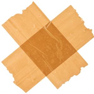 Cinta adhesiva café