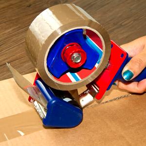 Cinta adhesiva café