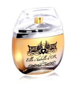 Elle s’habille d’or Lomani