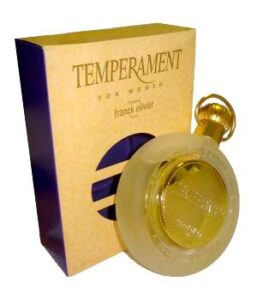 Temperament For Women Franck Olivier
