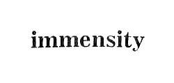 Immensity