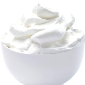 Mousse de dulce de leche