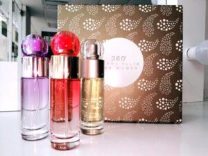 360° Red Perry Ellis