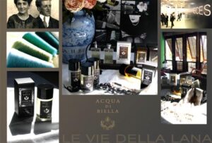 Cashmere Twill Acqua di Biella