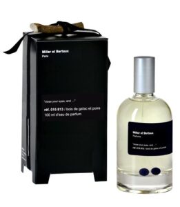 Close Your Eyes, And… /Bois de Gaiac et Poire Miller et Bertaux