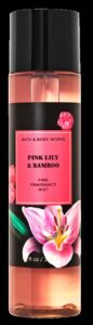 Pink Lily & Bamboo Bath & Body Works
