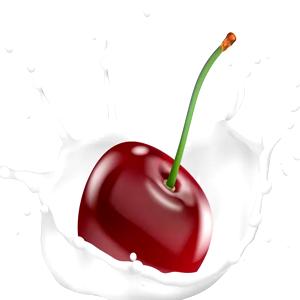 Leche de cereza