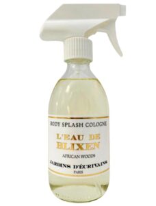 Splash Cologne Eau de Blixen Jardins d’Ecrivains