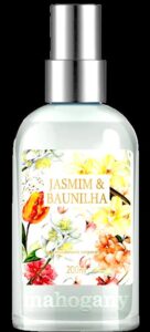 Água Intensa Jasmim & Baunilha Mahogany