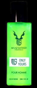 Only Yours Pour Homme Maaz Safder Fragrances